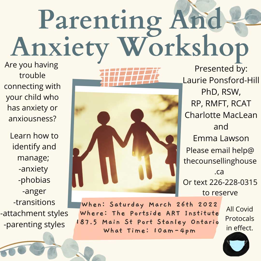 Parenting and Anxiety Workshop poster