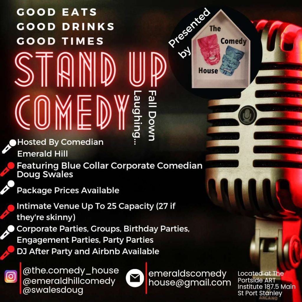 stand up comedy flyer